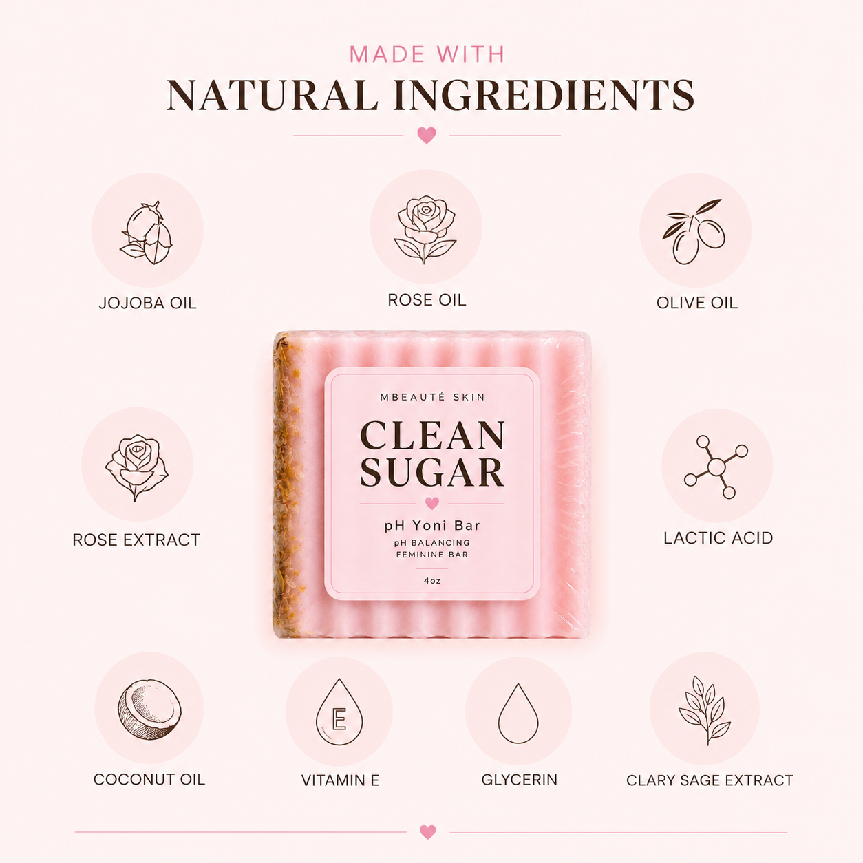 Clean Sugar pH bar