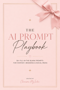 THE AI PROMPT PLAYBOOK