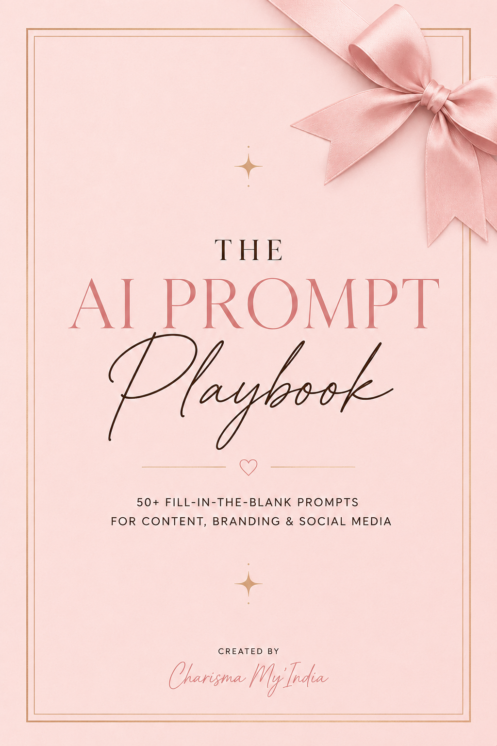 THE AI PROMPT PLAYBOOK