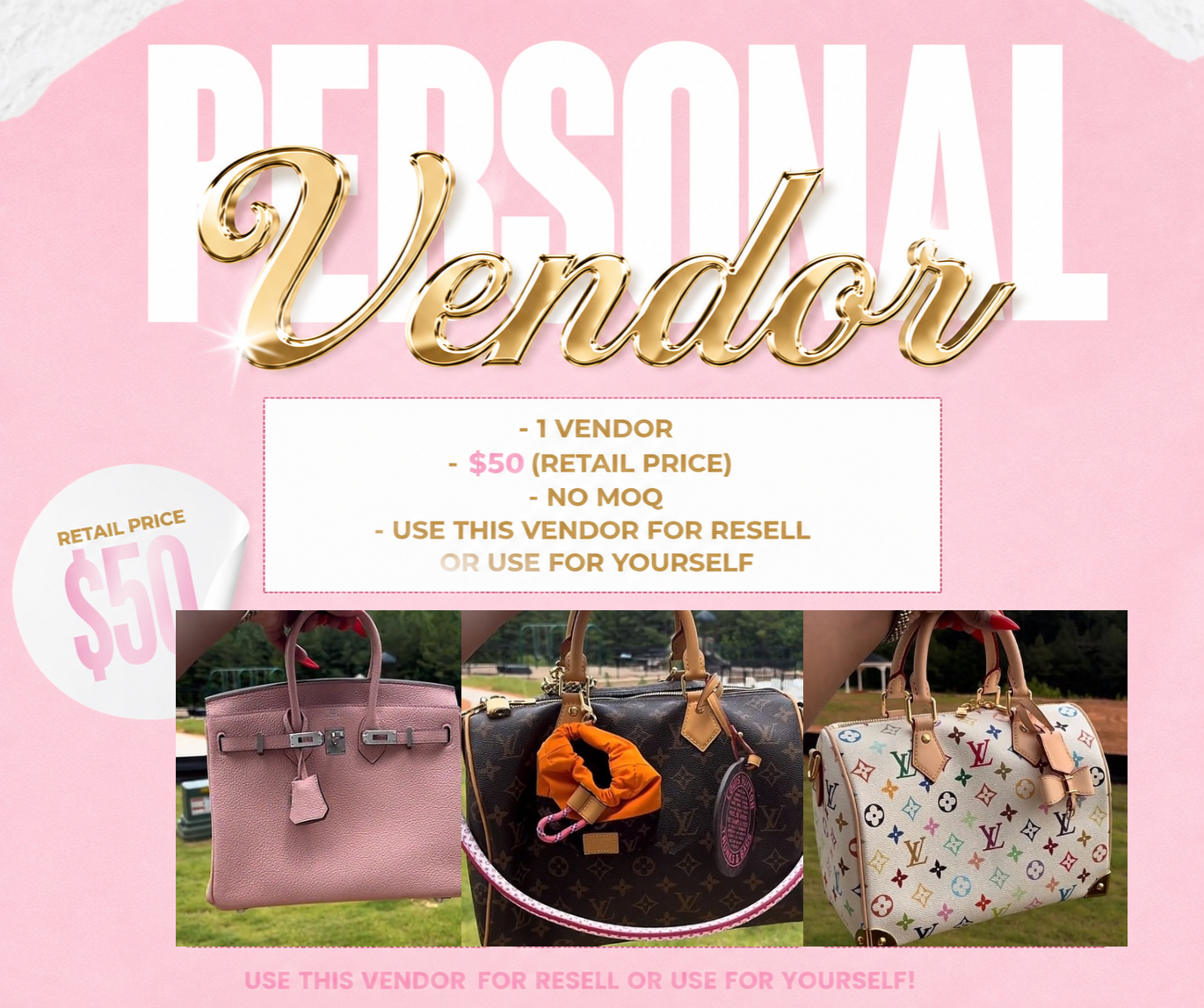 Personal Designer Vendor